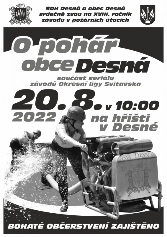 O pohár obce Desná