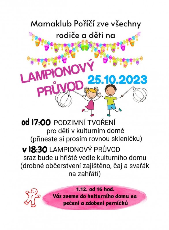 lampionový průvod