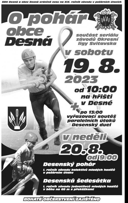 O pohár obce Desná