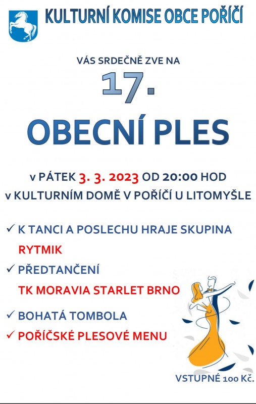 pozvánka na ples