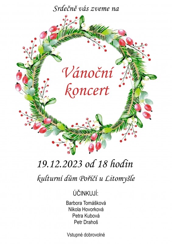 vánoční koncert