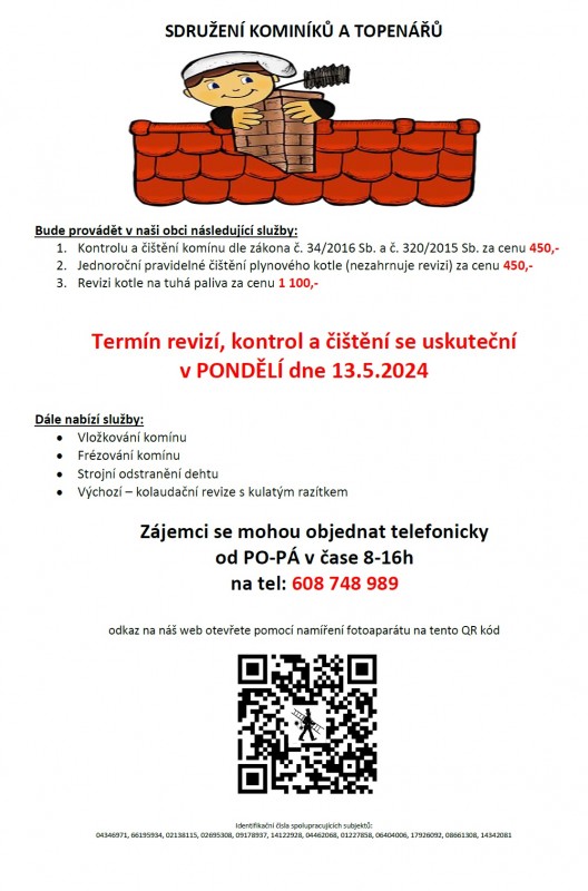 kominík - květen