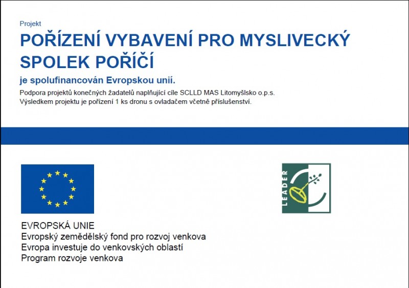 pořízení dronu - publicita