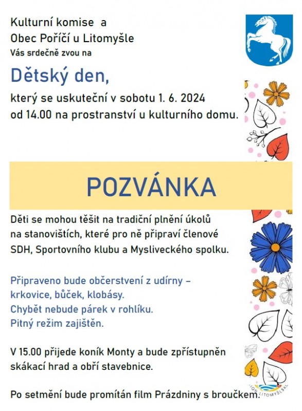 Pozvánka - Den dětí